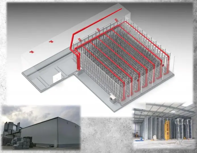 Hot Dip Galvanized Structural Brick Machine Curing Kilns